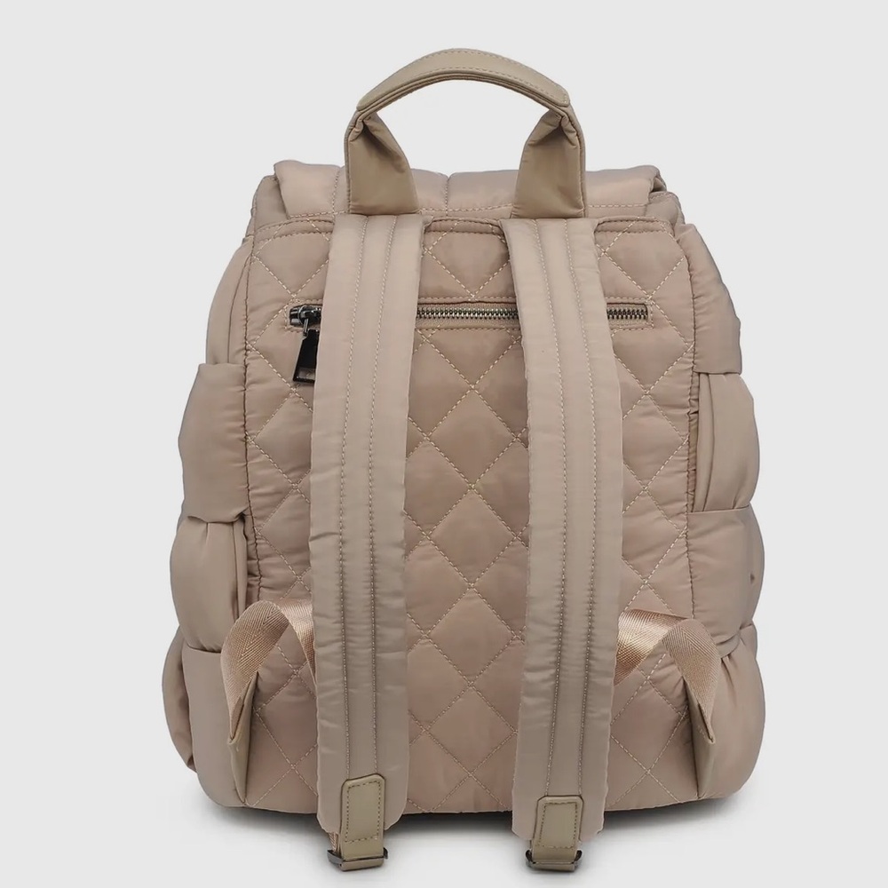 Anthropologie Sol and Selena Perception Woven Nylon Backpack - Picture 4 of 7
